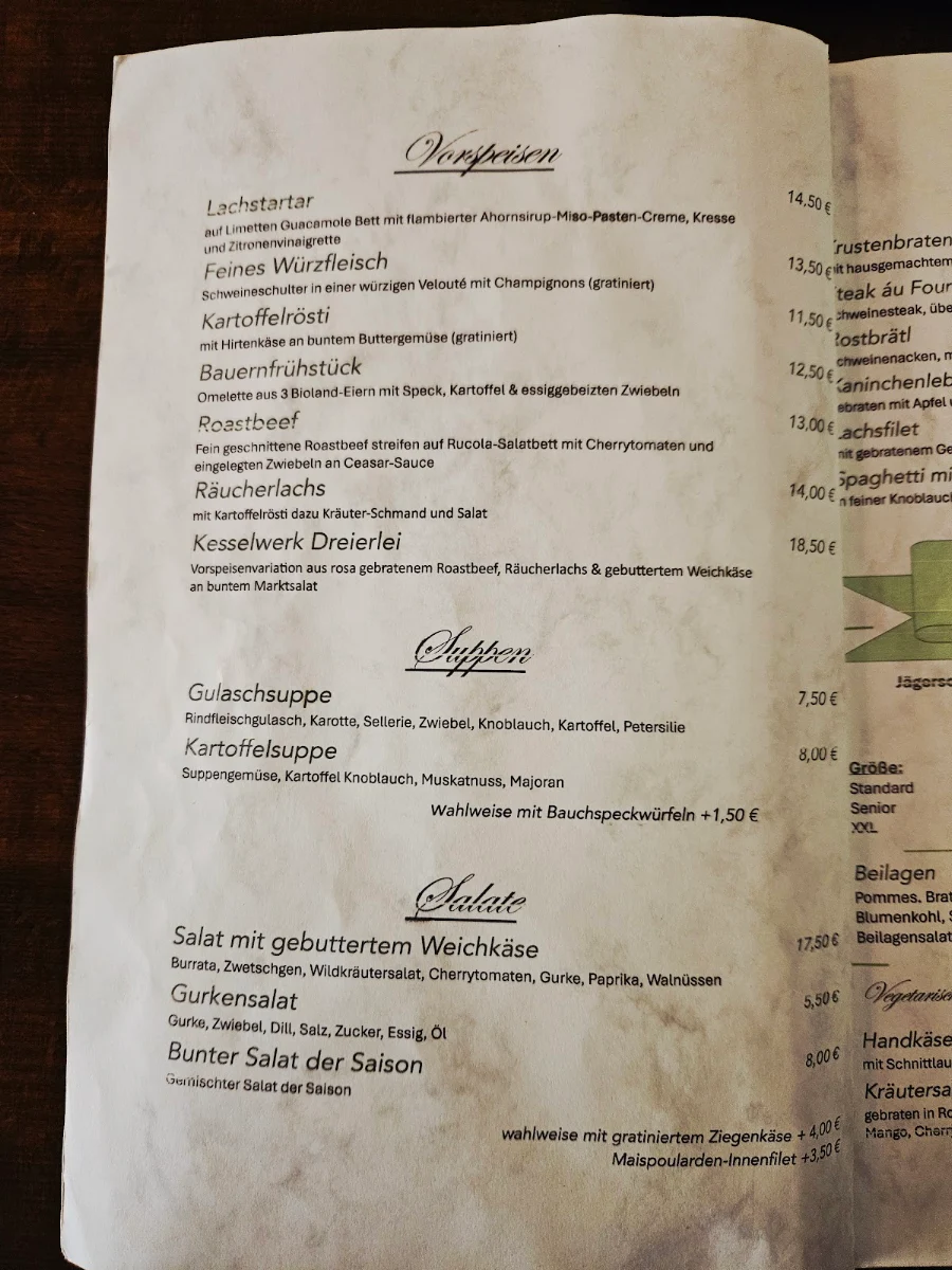 Speisekarte photo 5