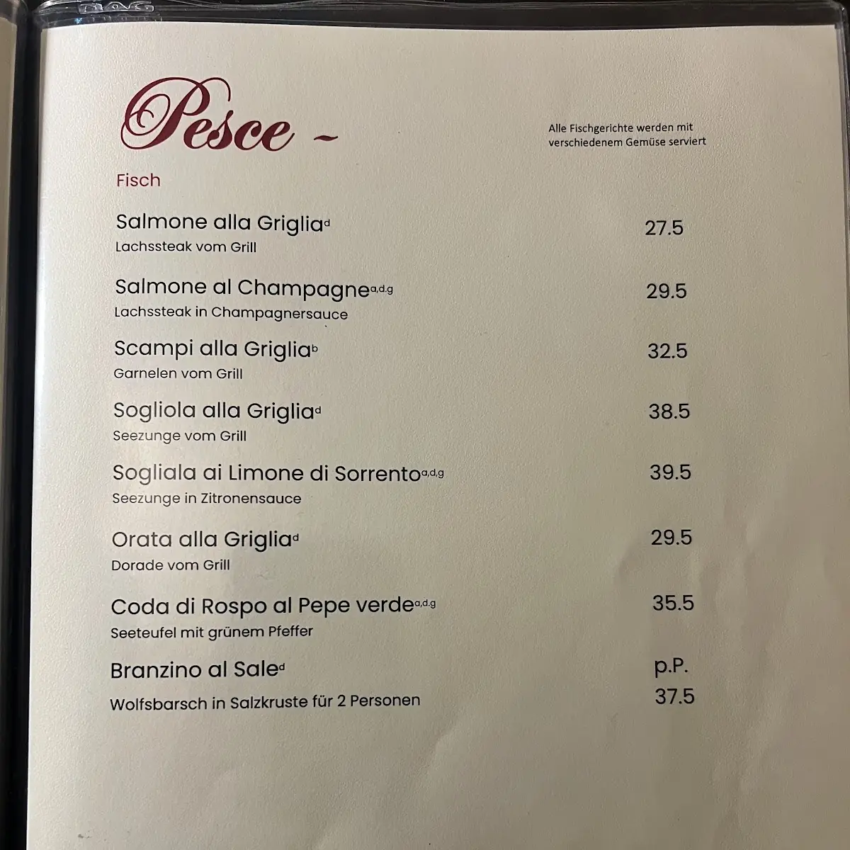Speisekarte photo 3