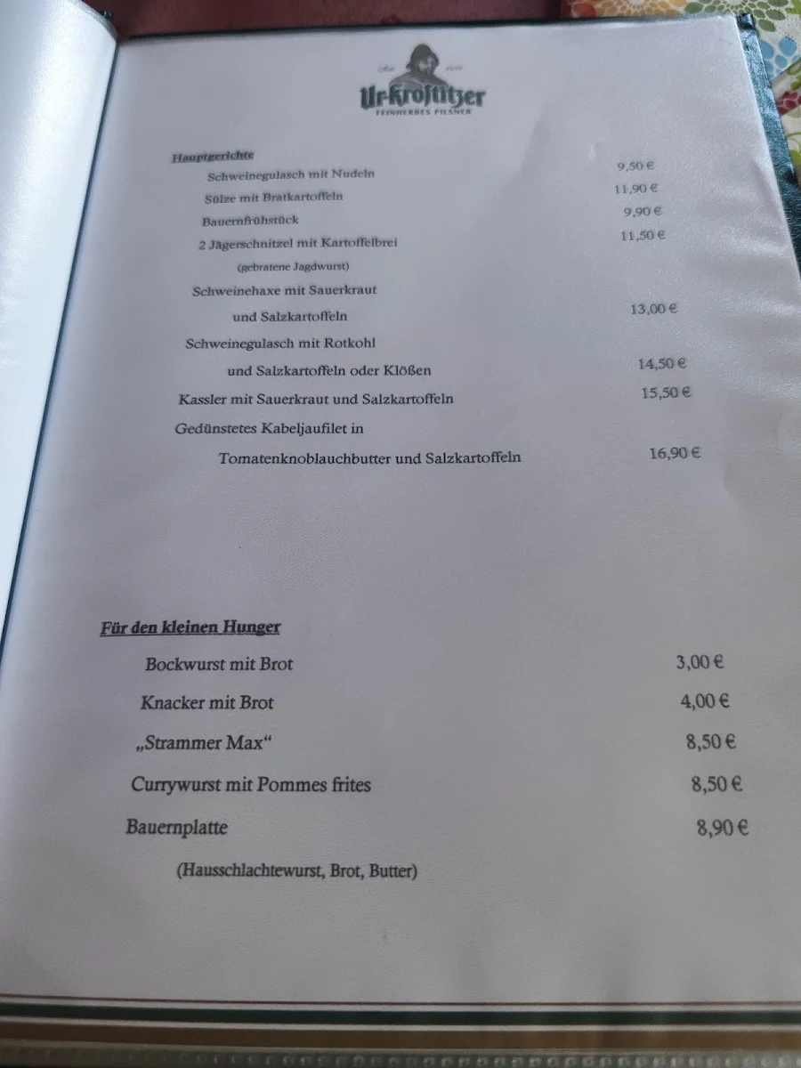 Speisekarte photo 2