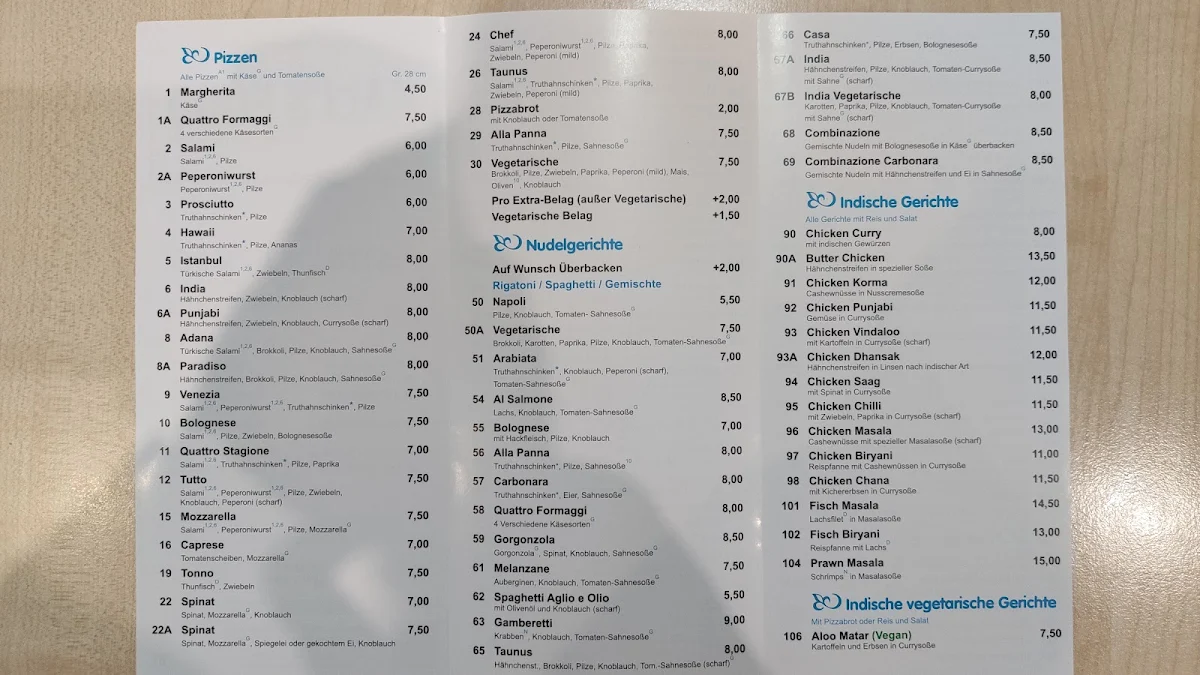 Speisekarte photo 3