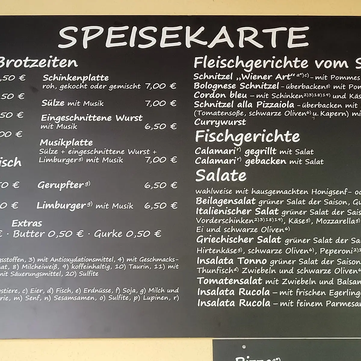 Speisekarte photo 2