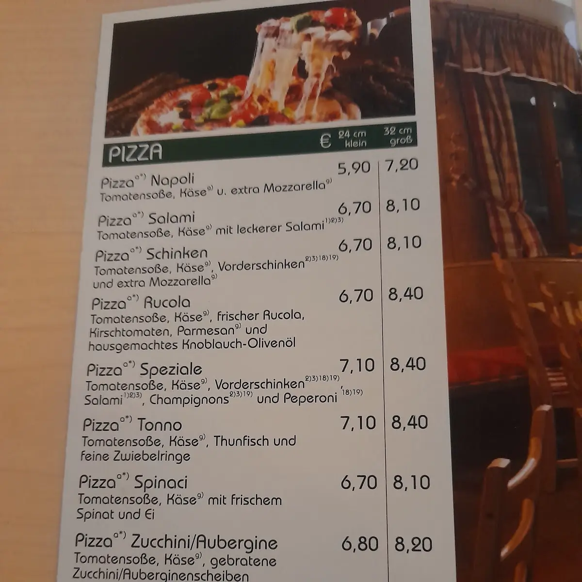 Speisekarte photo 3