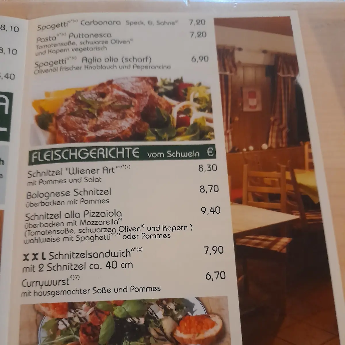 Speisekarte photo 6