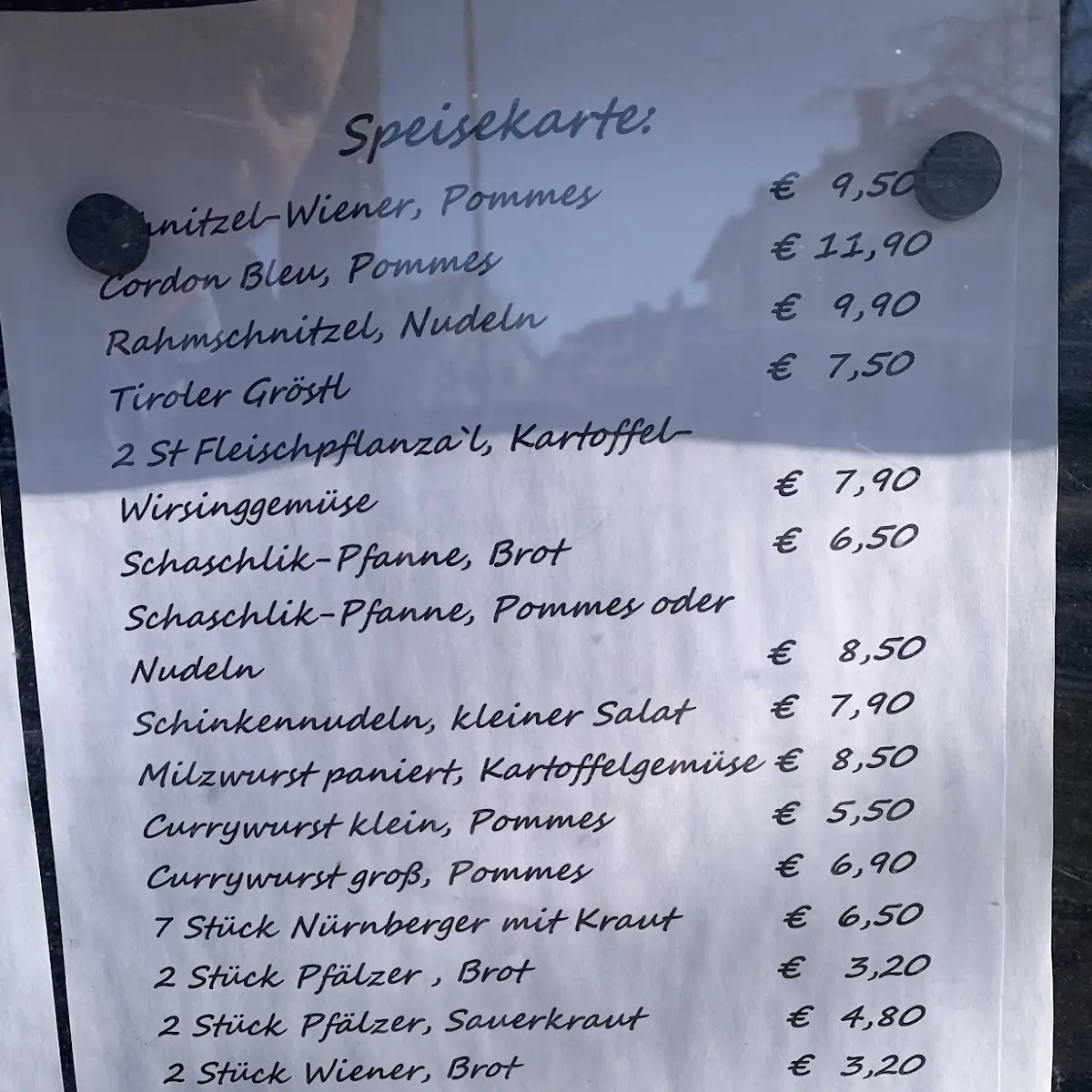 Speisekarte photo 1