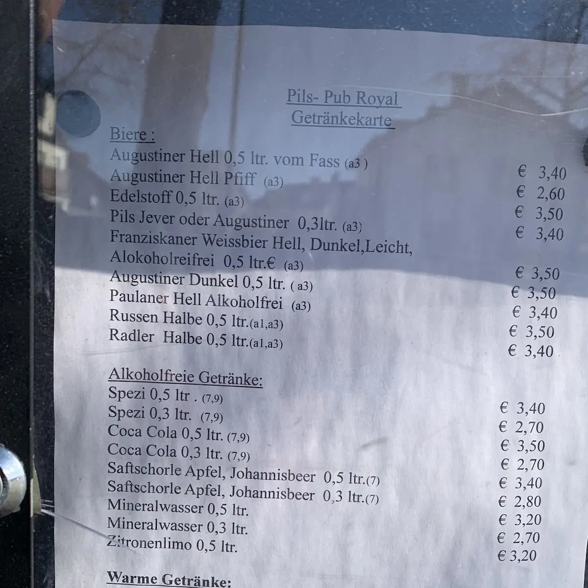 Speisekarte photo 2