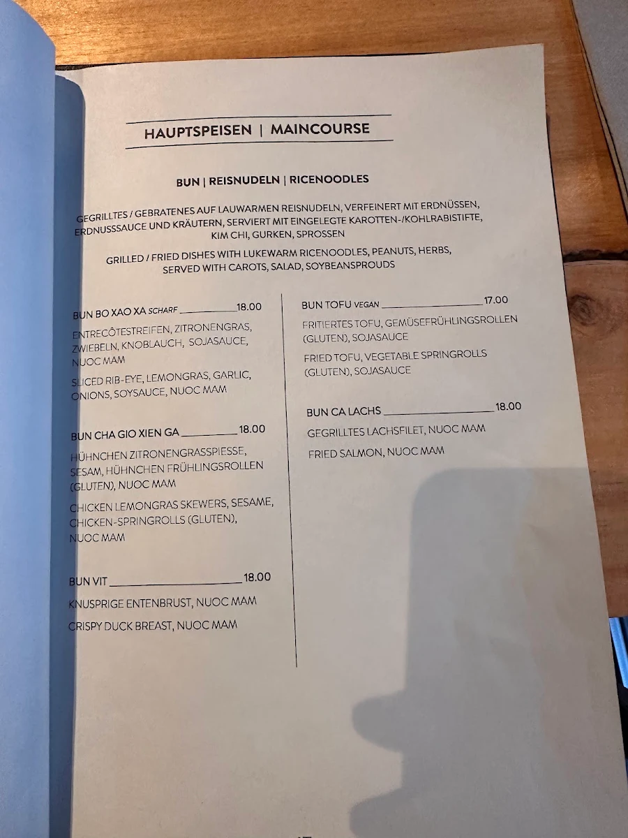 Speisekarte photo 1