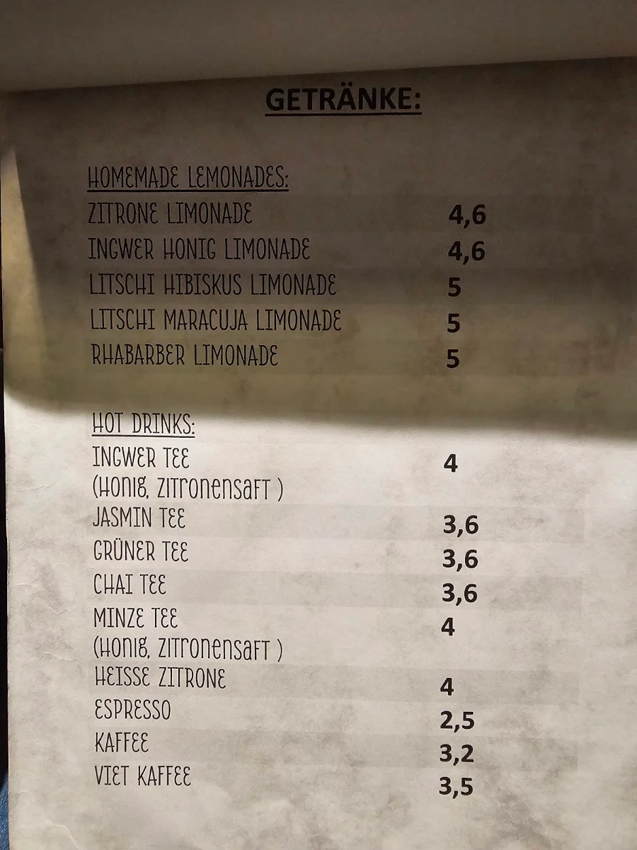Speisekarte photo 2