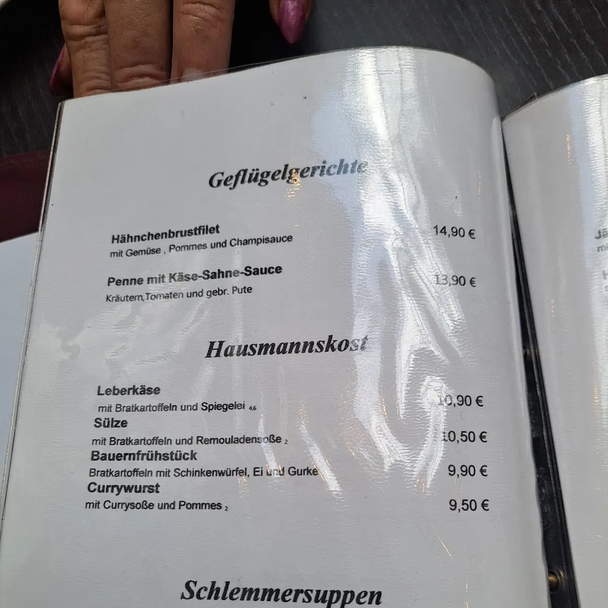 Speisekarte photo 8