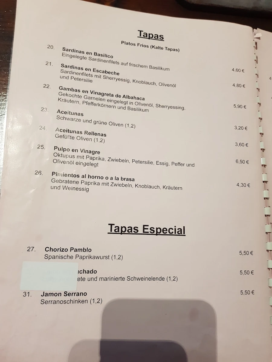 Speisekarte photo 2
