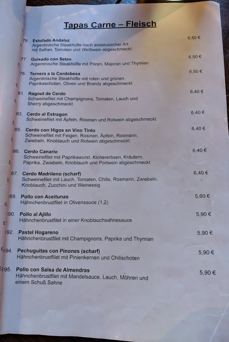 Speisekarte photo 5