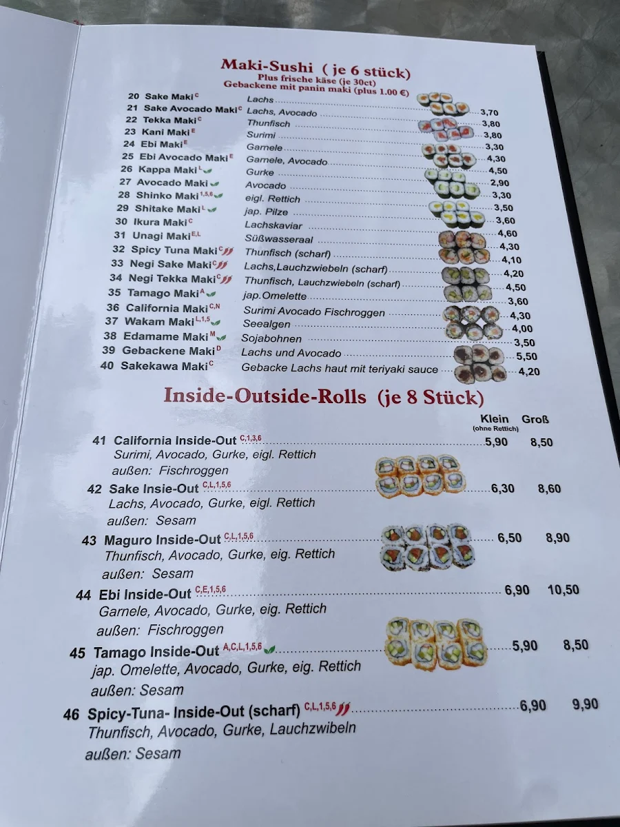 Speisekarte photo 1