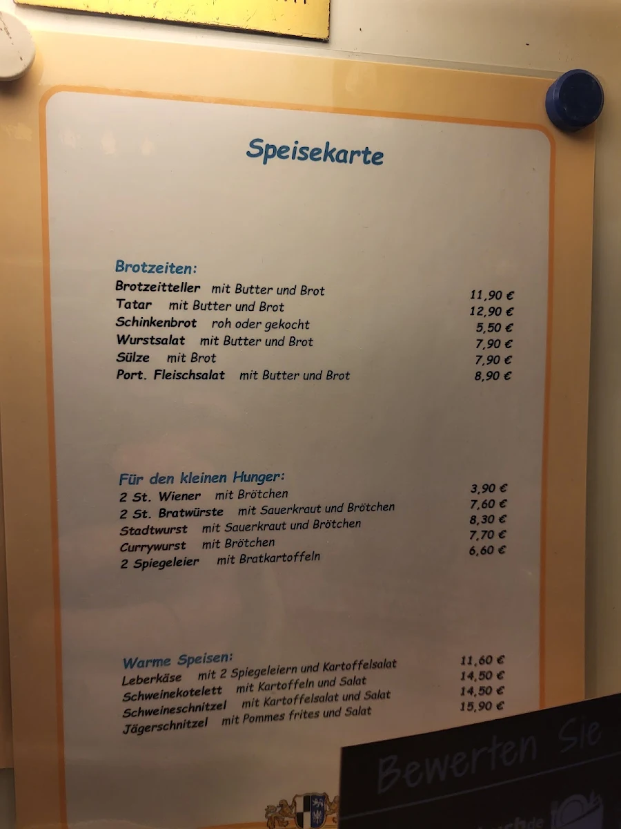 Speisekarte photo 2