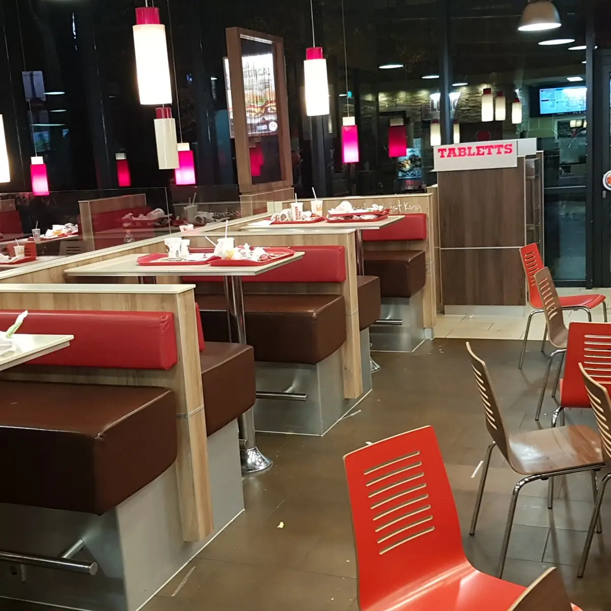 Atmosphäre, Burger King