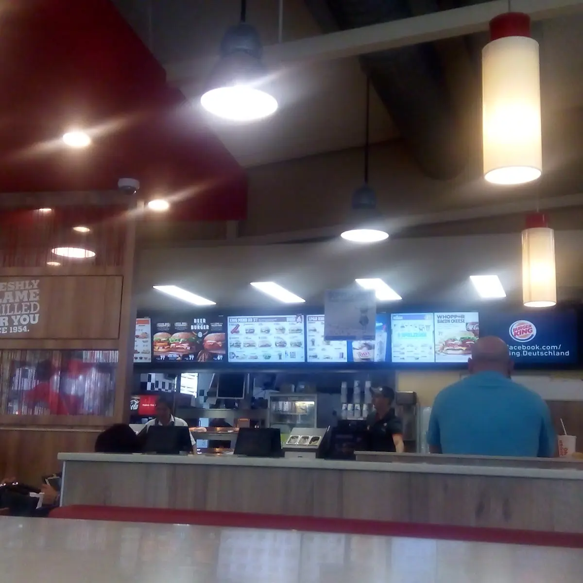 Atmosphäre, Burger King