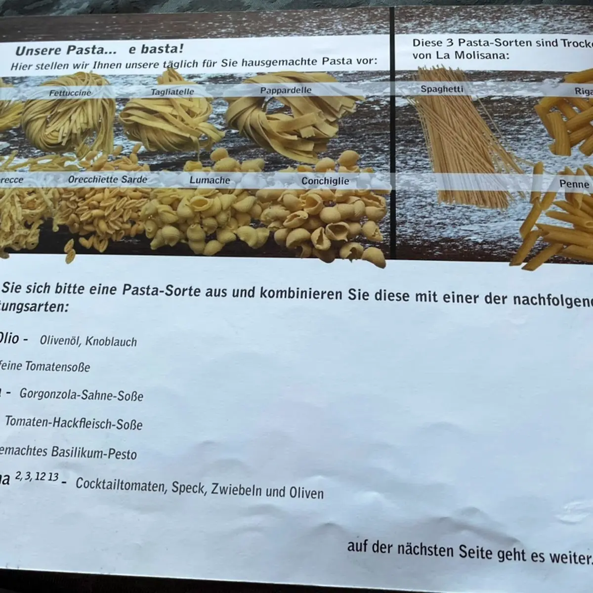 Speisekarte photo 2