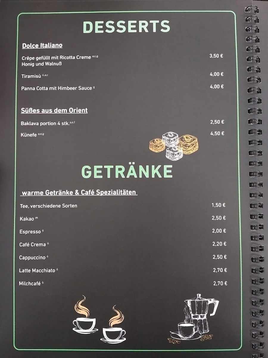 Speisekarte photo 5