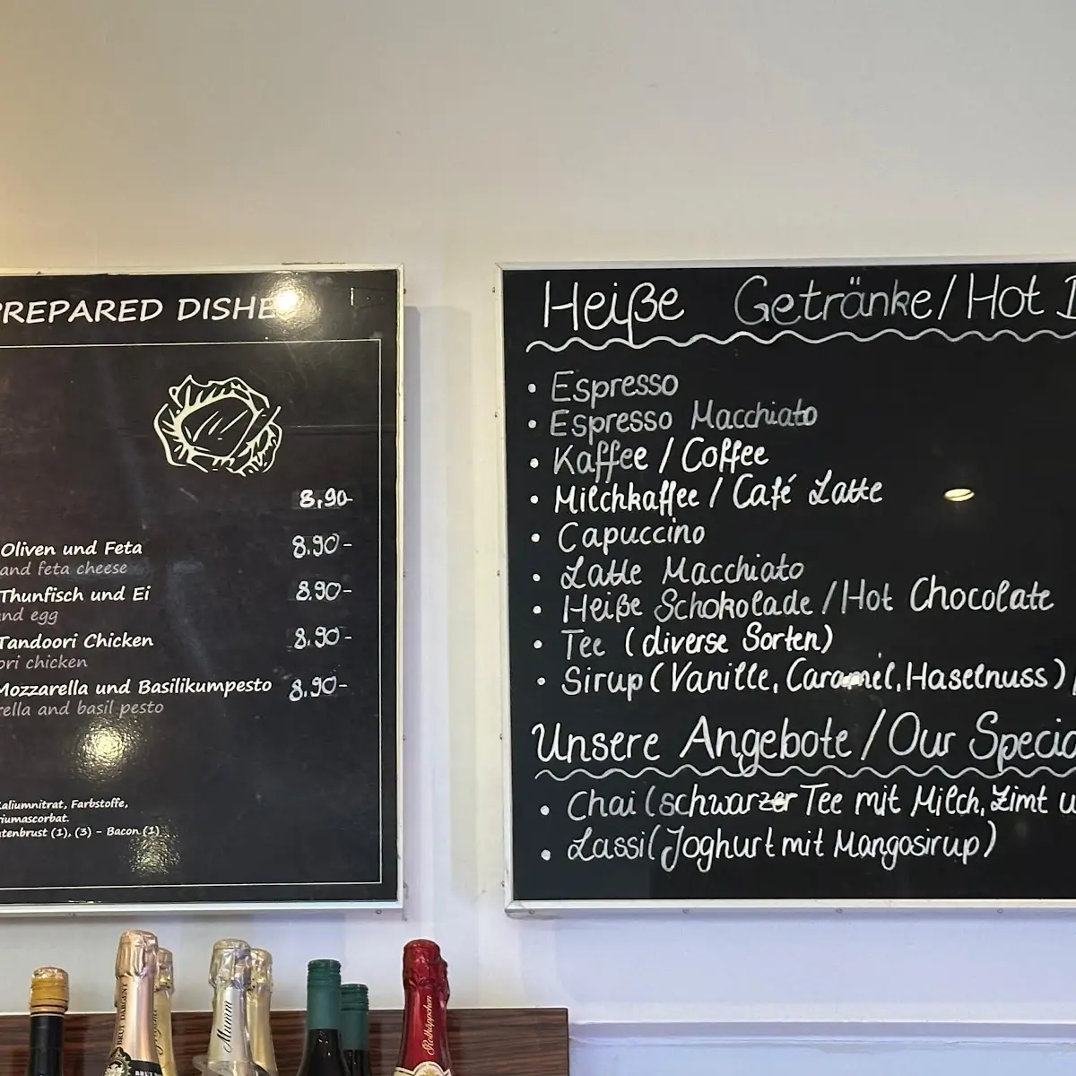Speisekarte, Runway Sandwiches