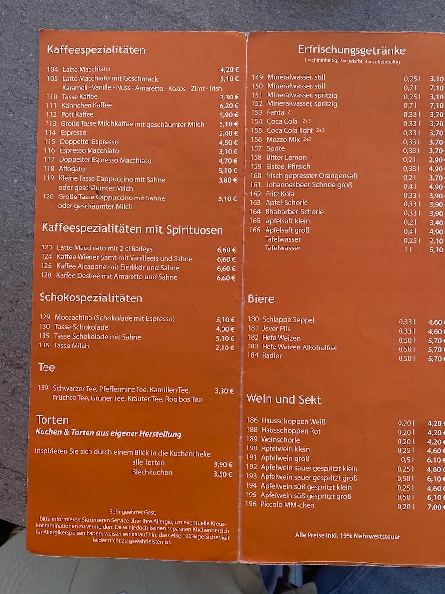 Speisekarte photo 3
