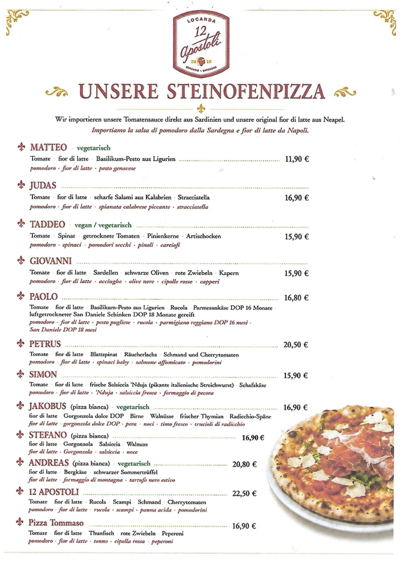 Speisekarte photo 1
