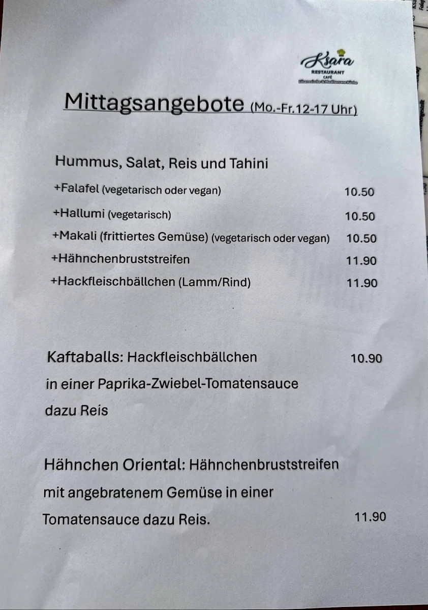 Speisekarte photo 1