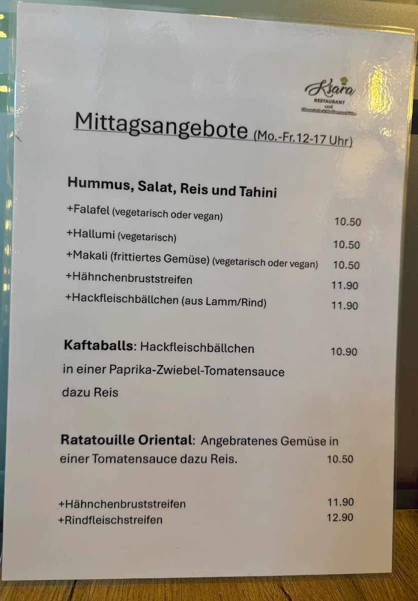 Speisekarte photo 2
