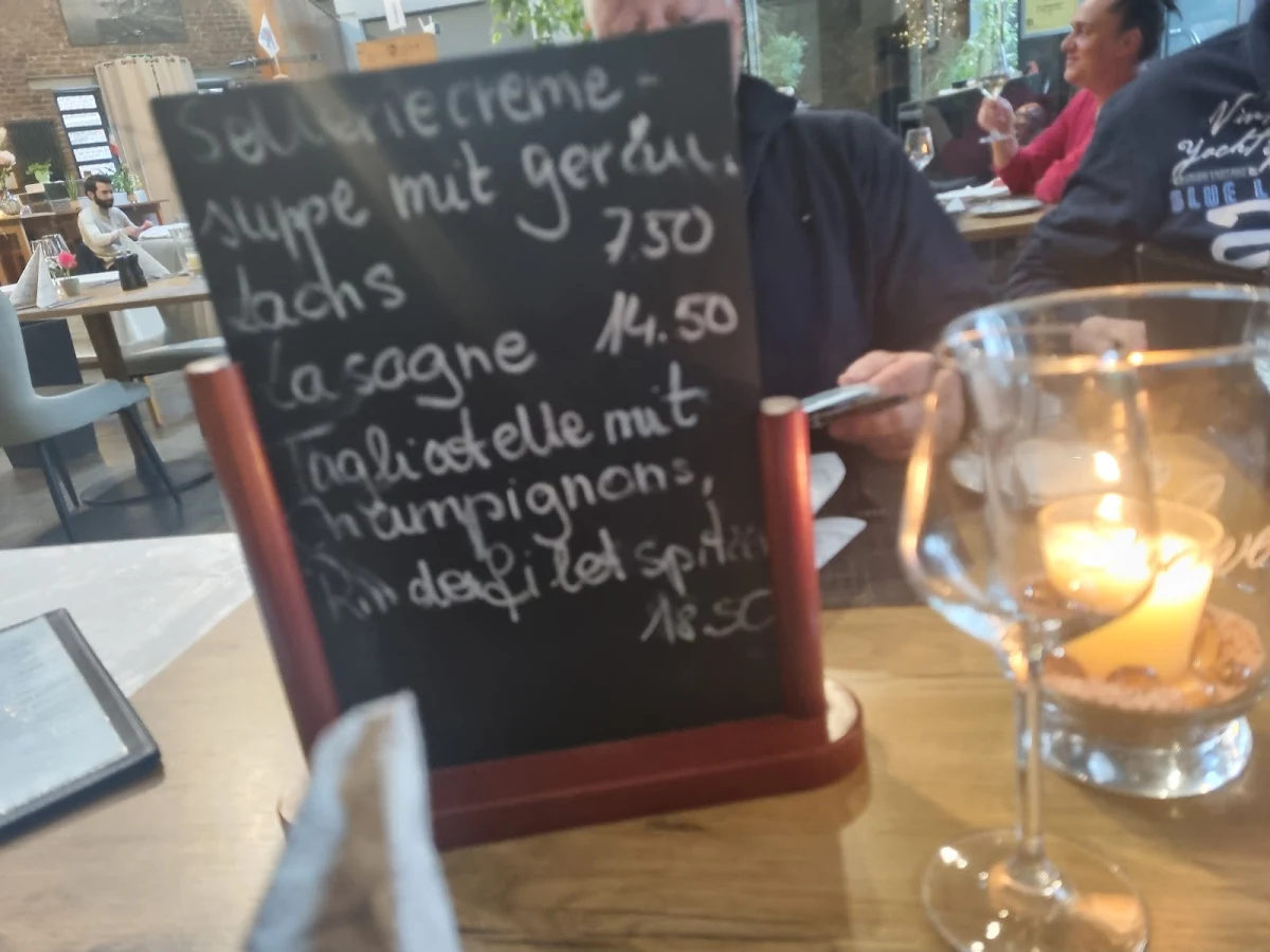 Speisekarte, Ristorante Siamo Qui