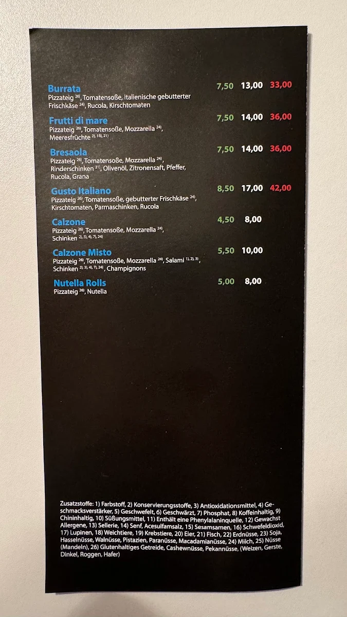 Speisekarte photo 8