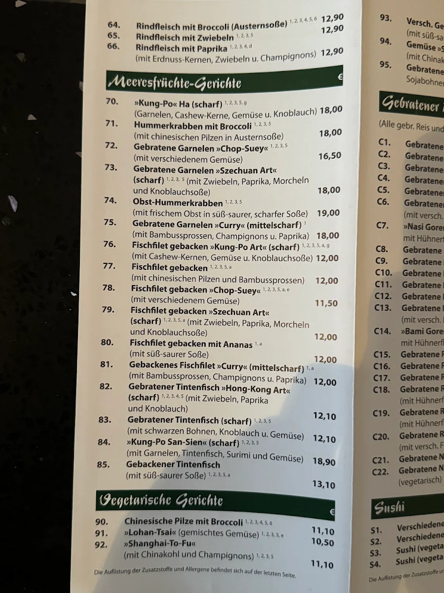 Speisekarte photo 9