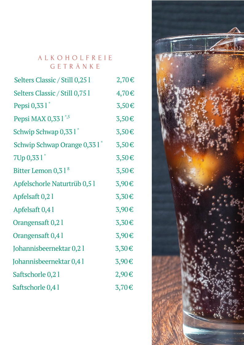 Speisekarte photo 8