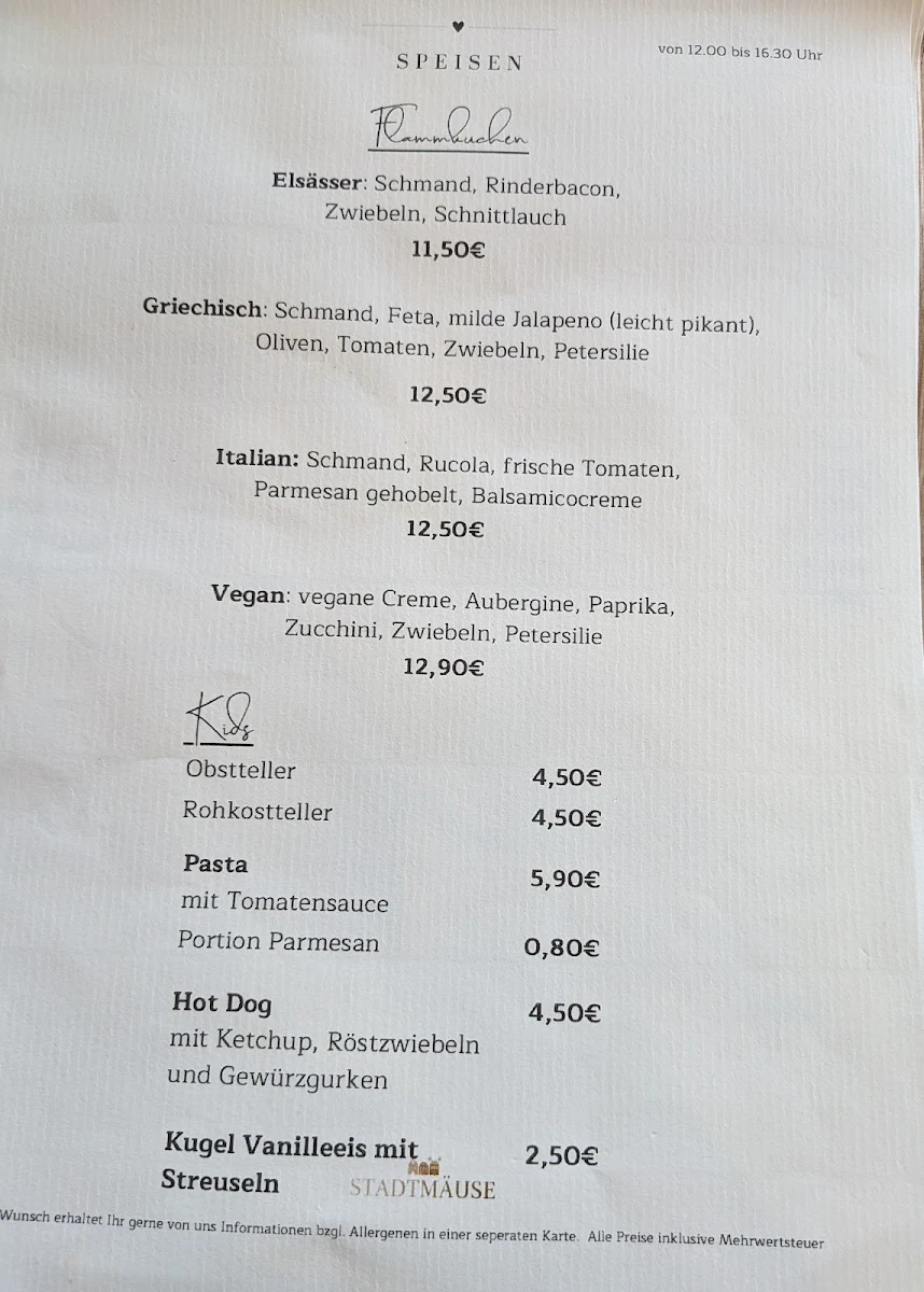 Speisekarte photo 2