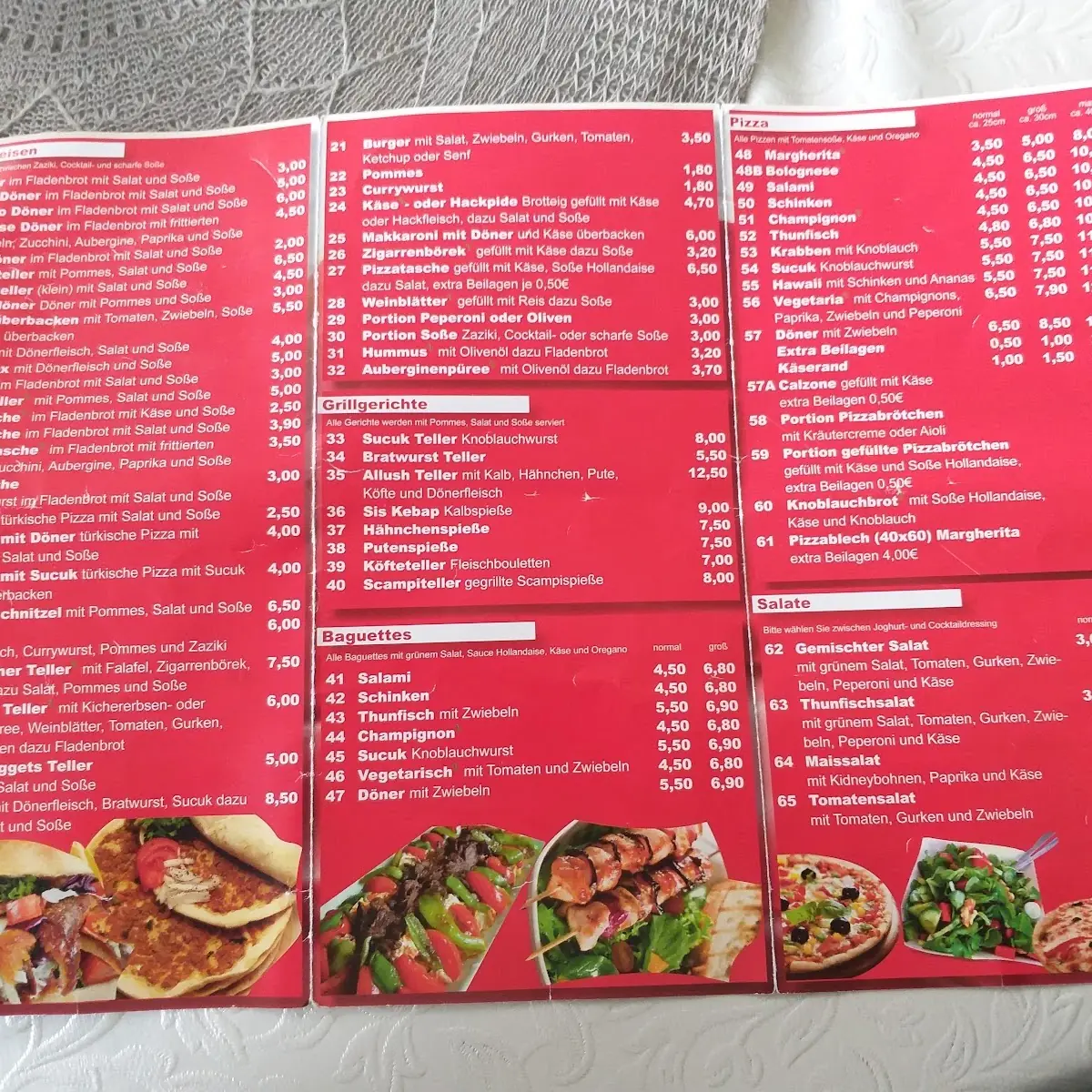Speisekarte photo 2