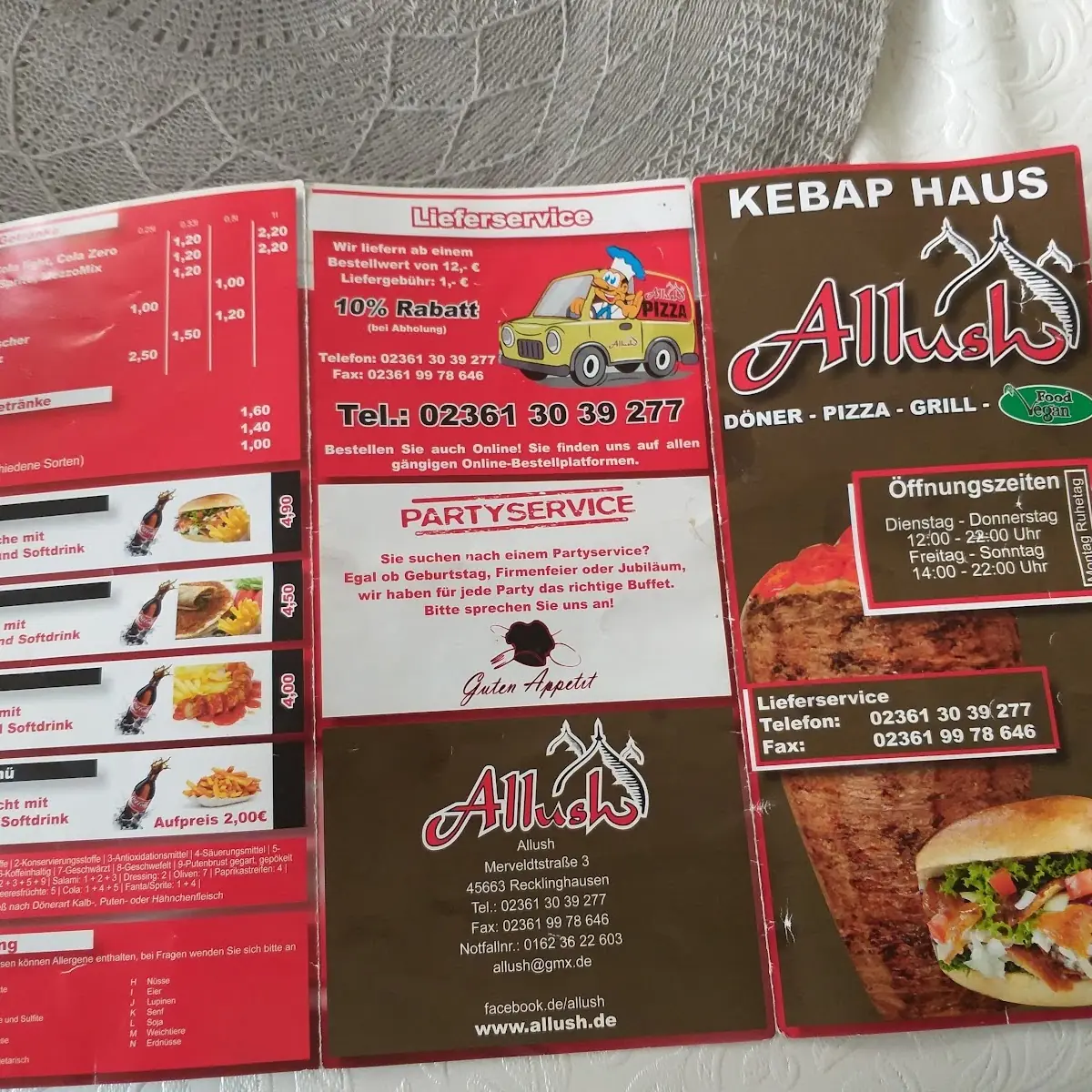 Speisekarte photo 3