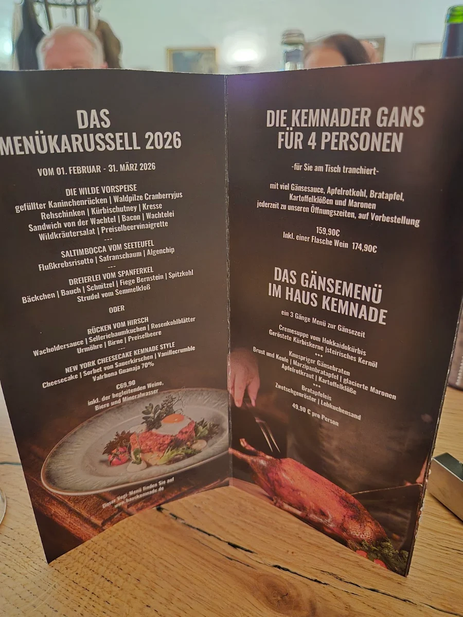 Speisekarte photo 1