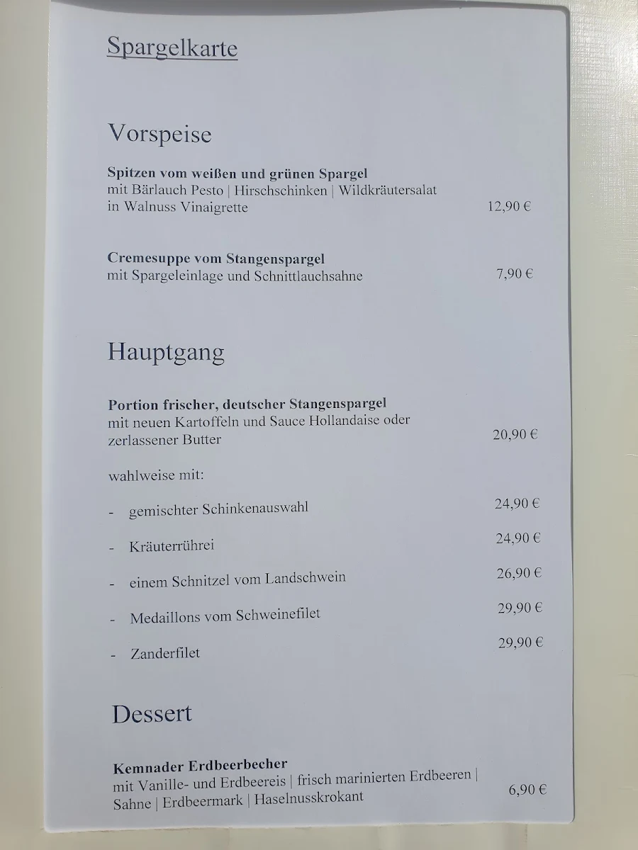 Speisekarte photo 4