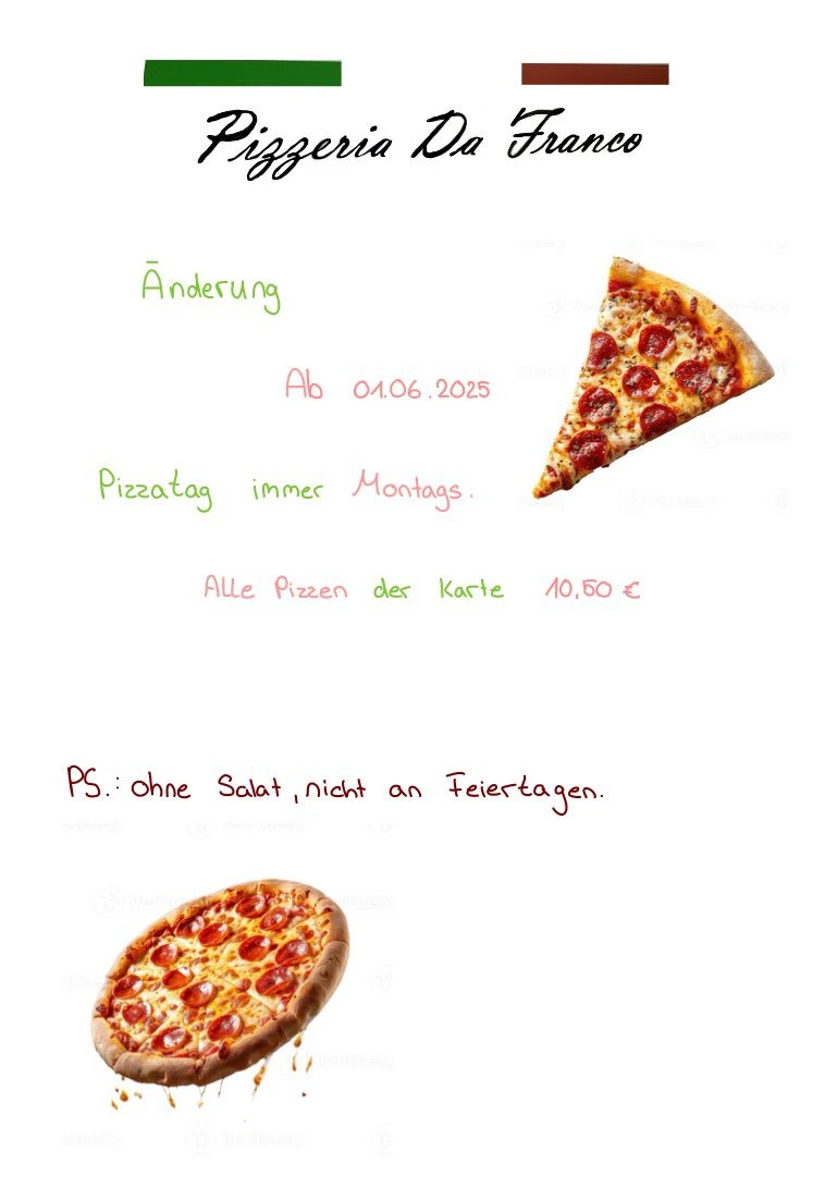 Speisekarte photo 7