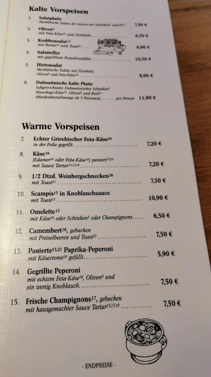 Speisekarte photo 4