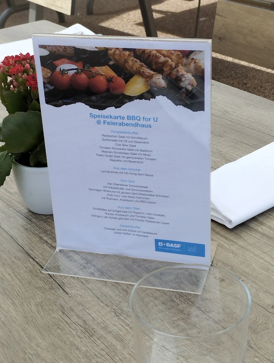 Speisekarte, Ma(h)l:zeit Pop-Up Restaurant & Patisserie im BASF Feierabendhaus