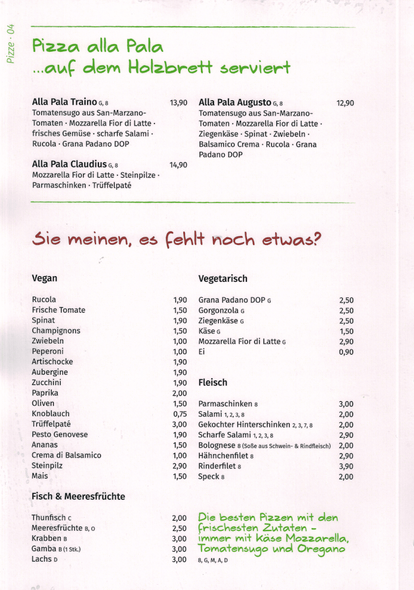 Speisekarte photo 6