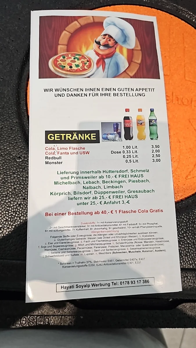Speisekarte photo 5