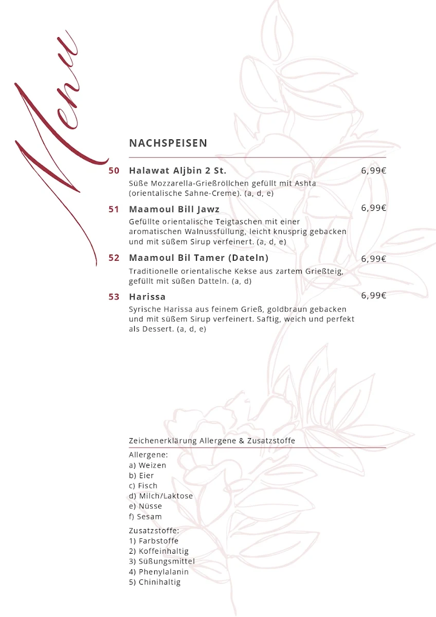 Speisekarte photo 8