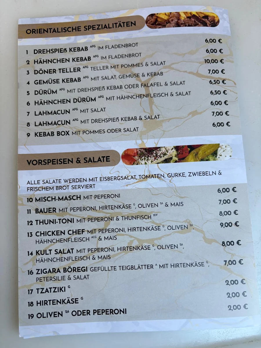 Speisekarte photo 2