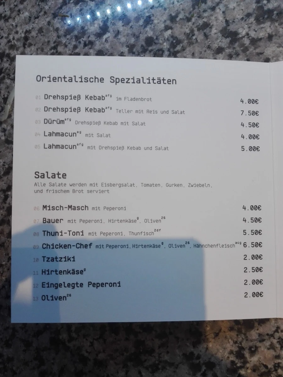 Speisekarte photo 7