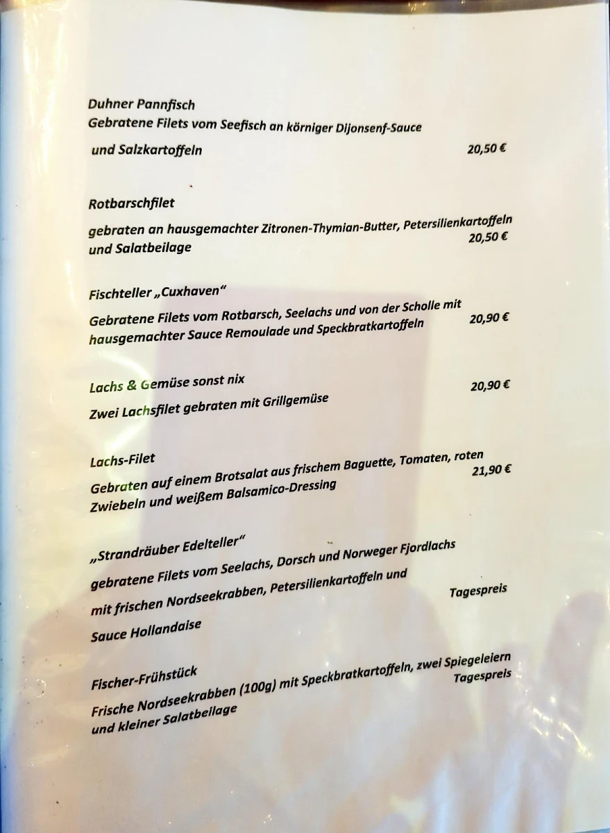 Speisekarte photo 2