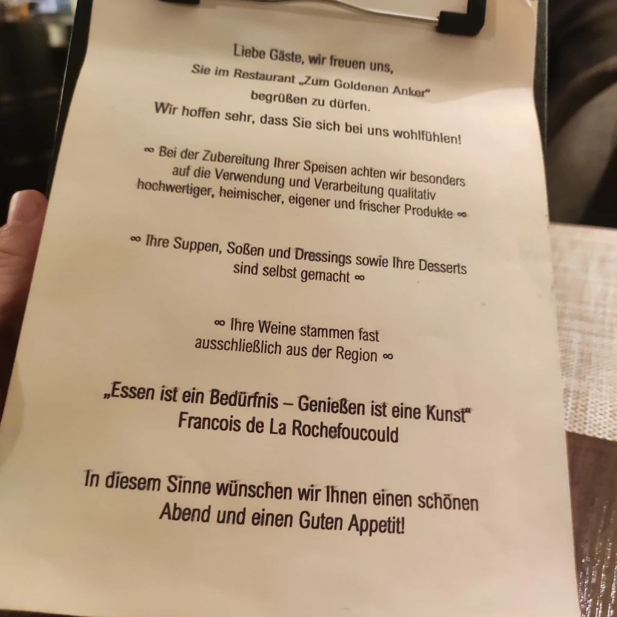 Speisekarte photo 3