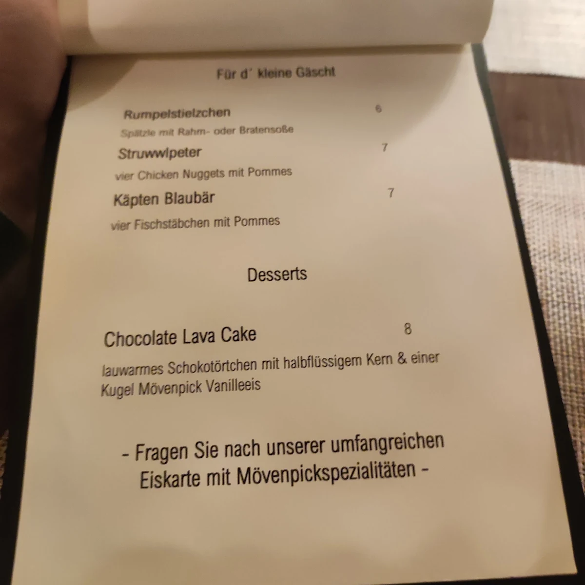 Speisekarte photo 4