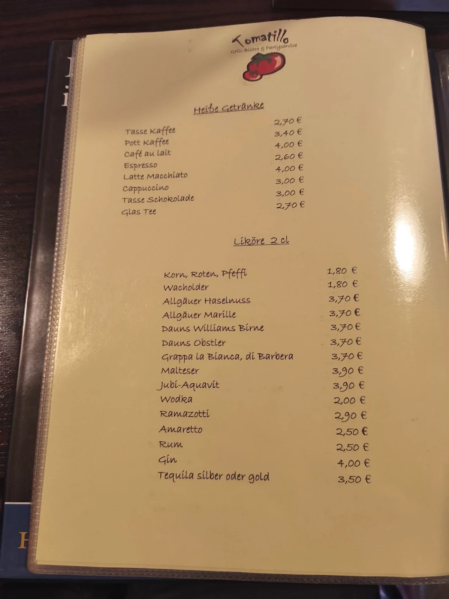 Speisekarte photo 3