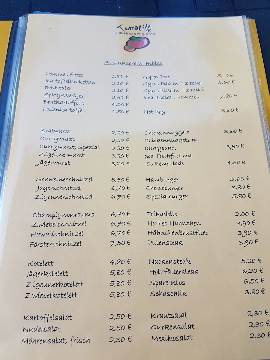 Speisekarte photo 4