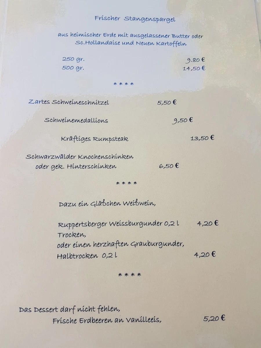 Speisekarte photo 5