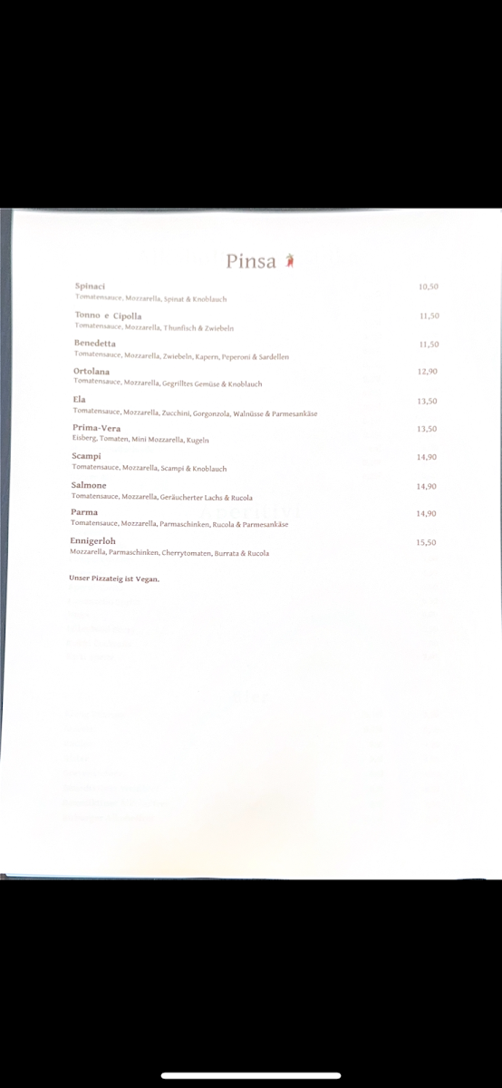 Speisekarte photo 2