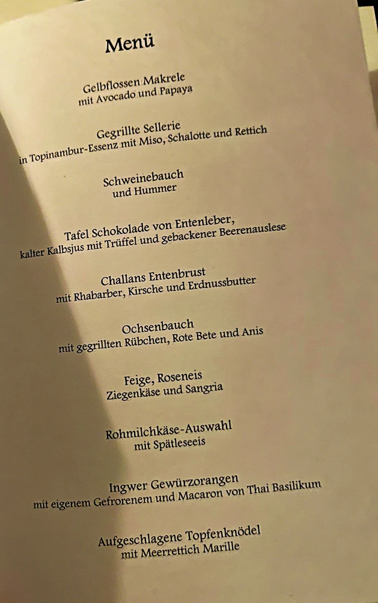 Speisekarte photo 1